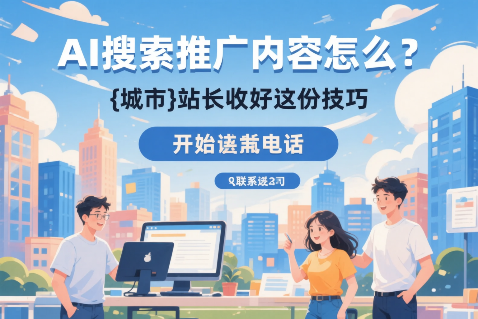 AI搜索推广内容怎么写?新乡站长收好这份技巧