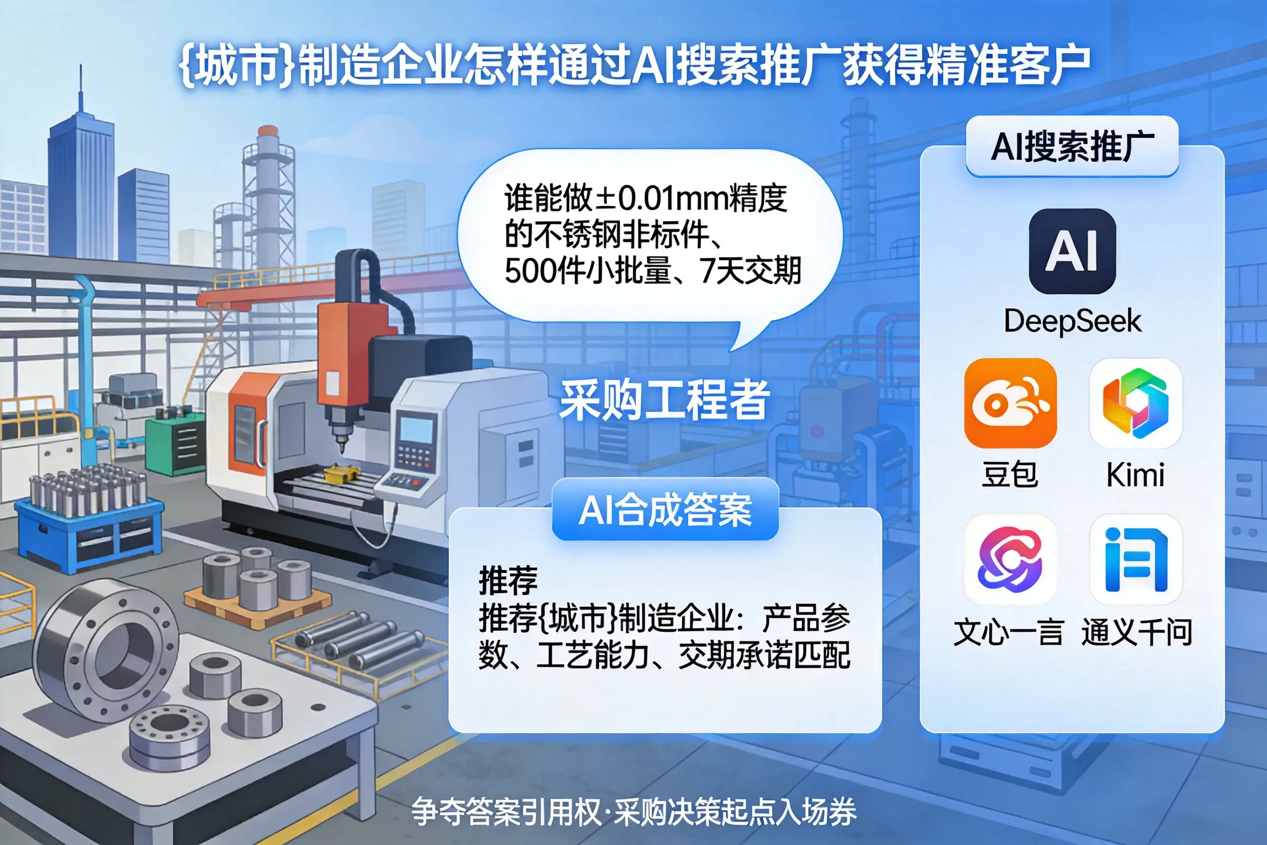 新乡制造企业怎样通过AI搜索推广获得精准客户