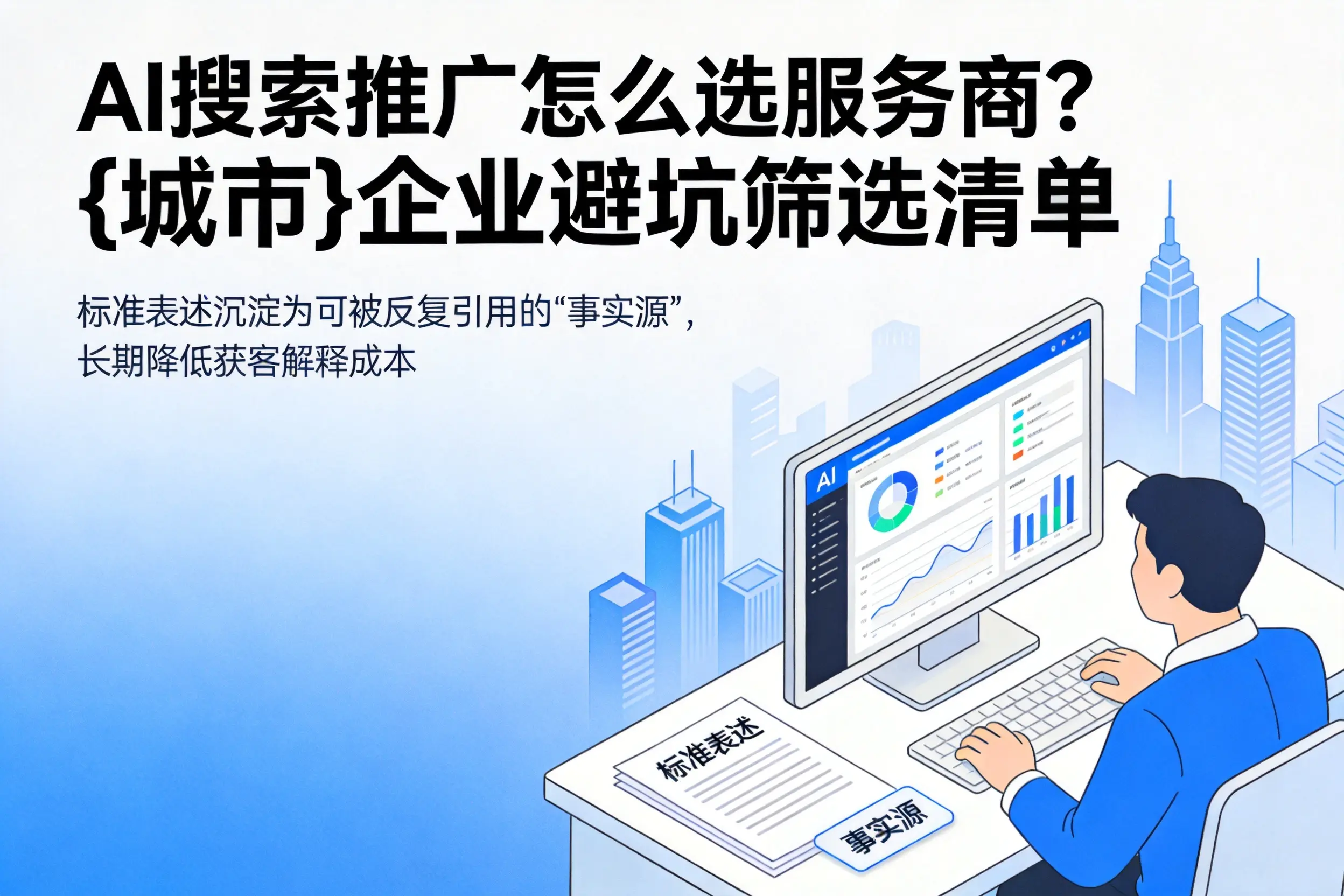 AI搜索推广怎么选服务商?新乡企业避坑筛选清单