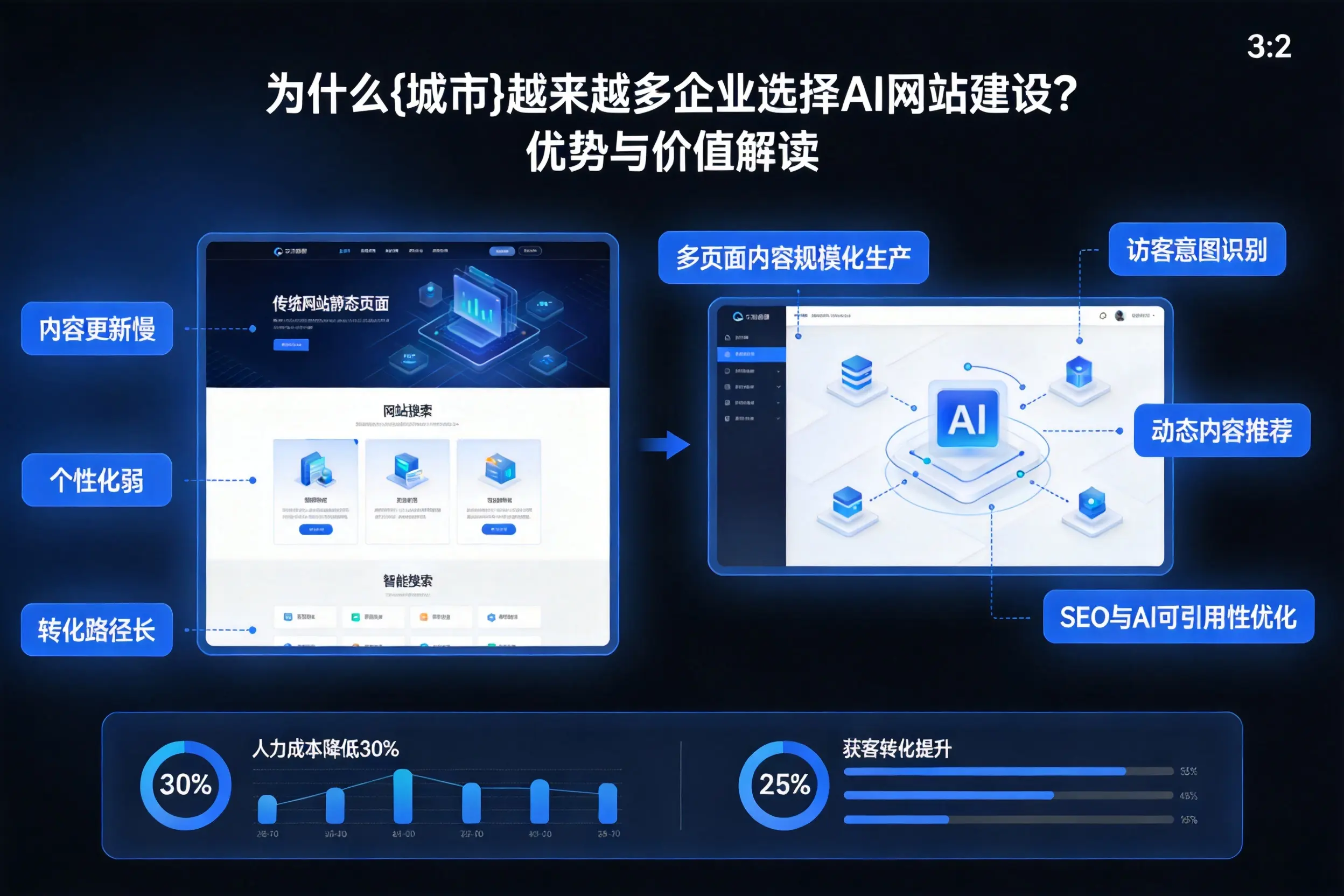 为什么新乡越来越多企业选择AI网站建设?优势与价值解读
