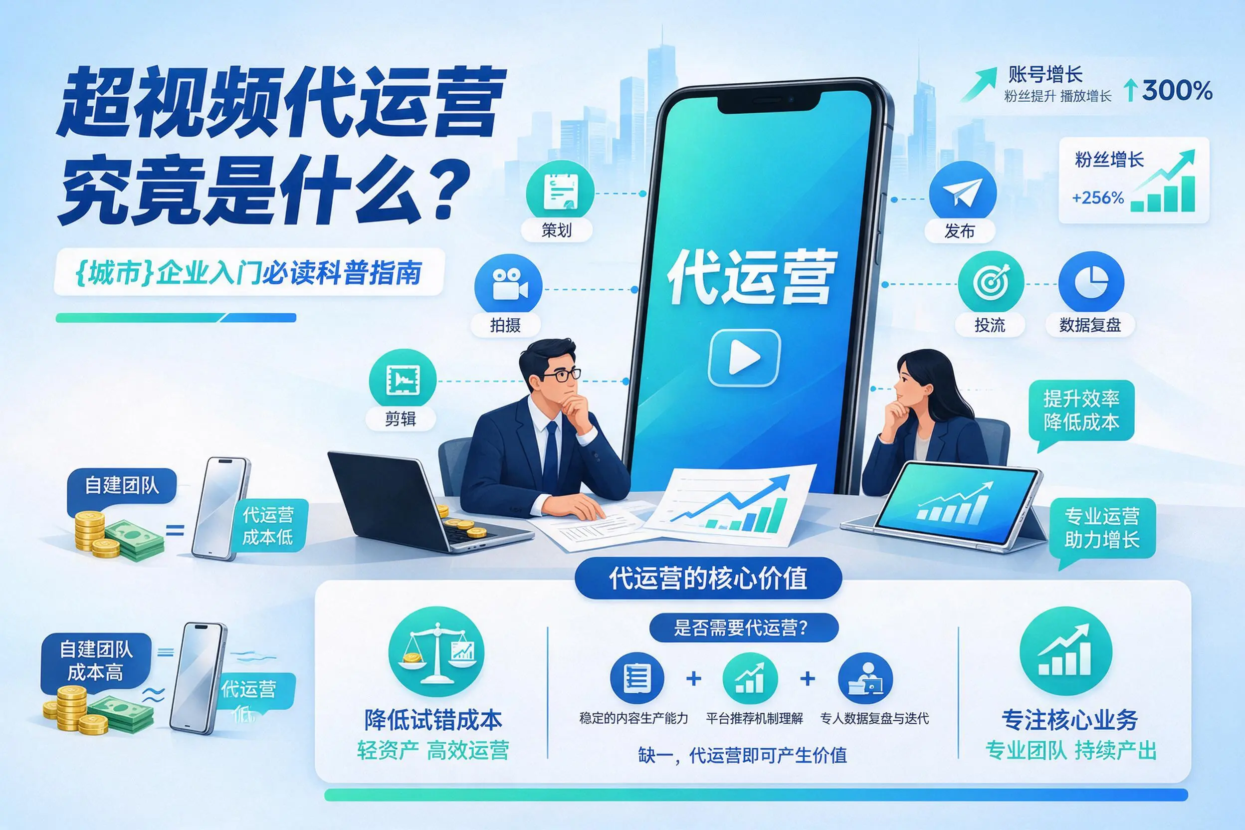 短视频代运营究竟是什么?新乡企业入门必读科普指南