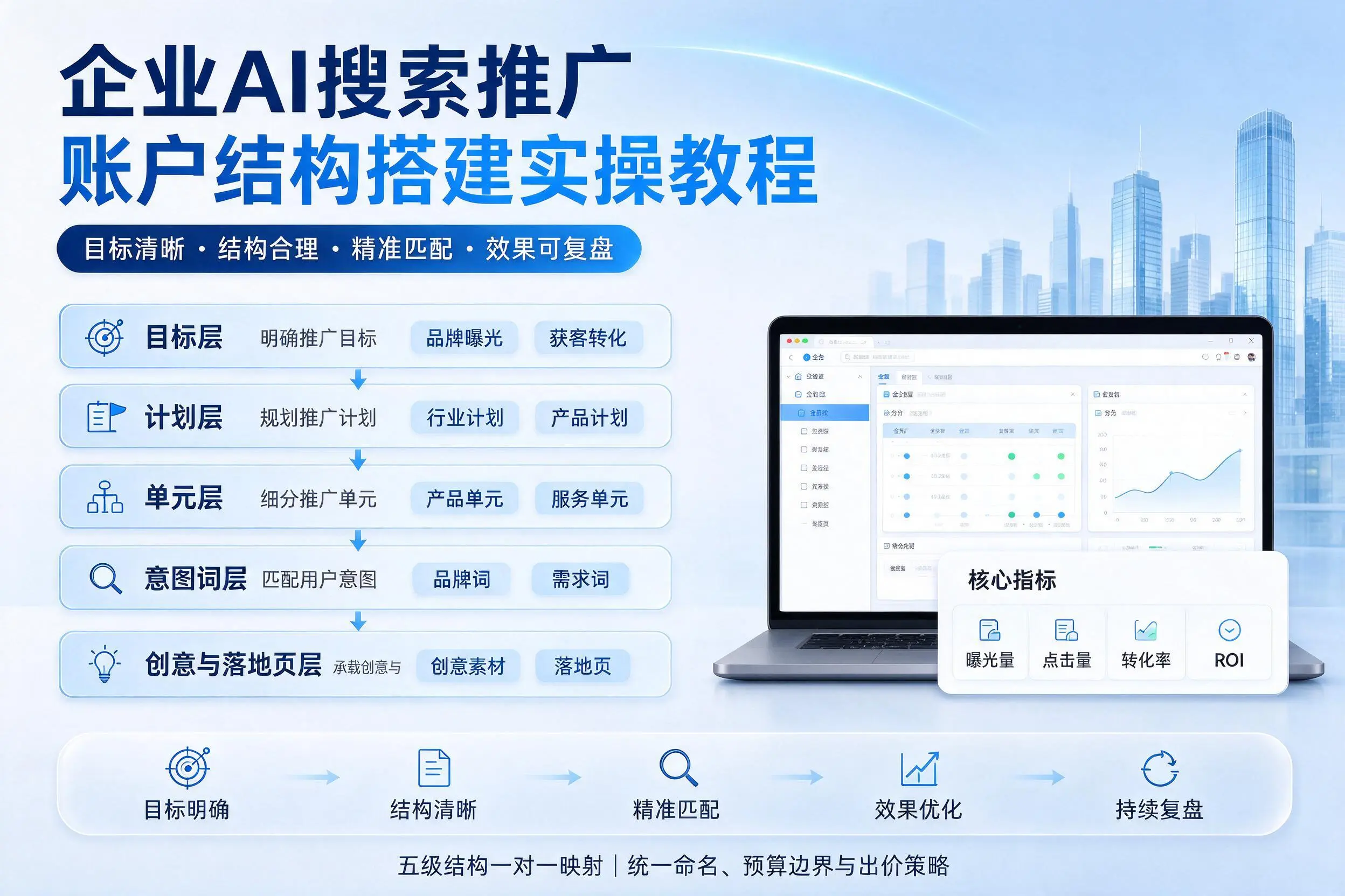 新乡企业AI搜索推广账户结构搭建实操教程